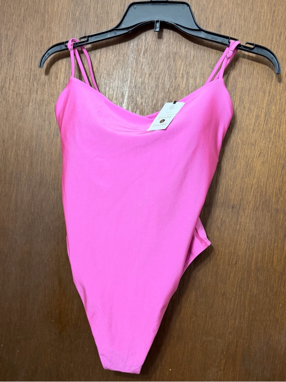 NWT Shade & Shore High-Leg Cheeky Swimsuit